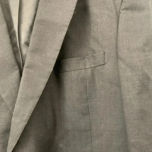 Men’s Jos. A. Bank Sports Coat Size 46L Black EUC - Picture 6 of 10